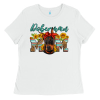 White doberman mom Ladies Tee - Artiststas