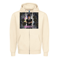 Sandshell gothic girl with black rose Zipper Hoodie - TumblerDesignByShophia