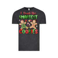 Vintage Black teach the smartest cookies Vintage Tee - MaliasSmallBusiness