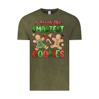 Vintage Olive teach the smartest cookies Vintage Tee - MaliasSmallBusiness