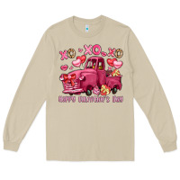 Mushroom xo xo xo happy valentine's day truck Long Sleeve Tee - LillyAllenDesigns