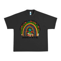 Pigment Black teachers we do it all rainbow Urban Heavy Tee - NancyCooperArtShop