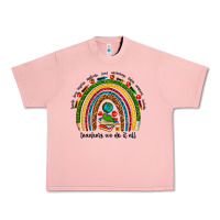 Salmon teachers we do it all rainbow Urban Heavy Tee - NancyCooperArtShop