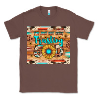 Chestnut i'm just out here trusting god Classic Tee - JahusDesignShop