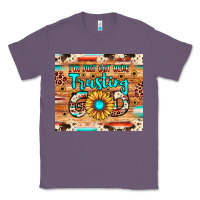 Lavender i'm just out here trusting god Classic Tee - JahusDesignShop