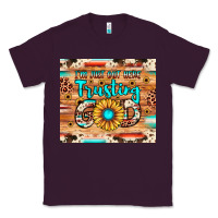 Plum i'm just out here trusting god Classic Tee - JahusDesignShop