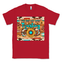 Red i'm just out here trusting god Classic Tee - JahusDesignShop