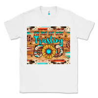 White i'm just out here trusting god Classic Tee - JahusDesignShop