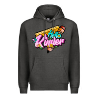 Charcoal Heather hello kinder Premium Hoodie - JahusDesignShop