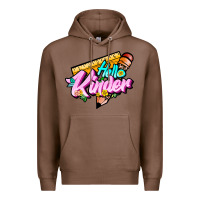 Chestnut hello kinder Premium Hoodie - JahusDesignShop