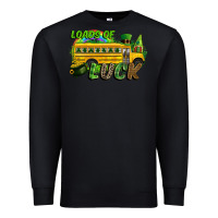 Black Loads of luck School bus Premium Sweatshirt - CowGirlArtShop