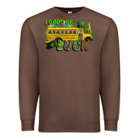 Chestnut Loads of luck School bus Premium Sweatshirt - CowGirlArtShop
