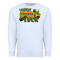 White Loads of luck School bus Premium Sweatshirt - CowGirlArtShop