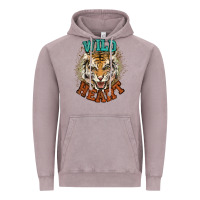Vintage Zinc wild heart tiger college western Vintage Hoodie - NancyCooperArtShop