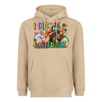 Mushroom I dig Easter Day Heavyweight Hoodie - CowGirlArtShop