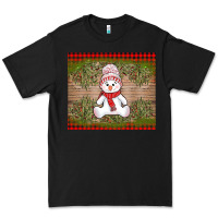 Black Christmas snowman Premium Tee - AdoDesignShop