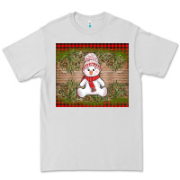 Dove Grey Christmas snowman Premium Tee - AdoDesignShop