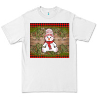 White Christmas snowman Premium Tee - AdoDesignShop