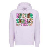 Lilac Easter Saurus Nurse Easter Day Premium Hoodie - HowdyJamesFarm