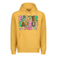 Mustard Easter Saurus Nurse Easter Day Premium Hoodie - HowdyJamesFarm