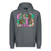 Rock Easter Saurus Nurse Easter Day Premium Hoodie - HowdyJamesFarm