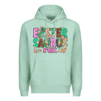 Seafoam Easter Saurus Nurse Easter Day Premium Hoodie - HowdyJamesFarm