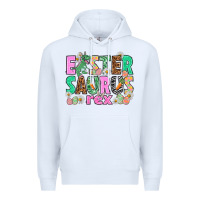 White Easter Saurus Nurse Easter Day Premium Hoodie - HowdyJamesFarm