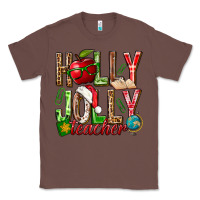 Chestnut holly jolly teacher Classic Tee - NancyCooperArtShop