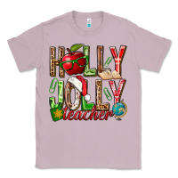 Lilac holly jolly teacher Classic Tee - NancyCooperArtShop