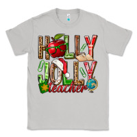 Moon Dust holly jolly teacher Classic Tee - NancyCooperArtShop