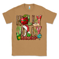 Toasted Coconut holly jolly teacher Classic Tee - NancyCooperArtShop