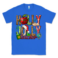 True Royal holly jolly teacher Classic Tee - NancyCooperArtShop