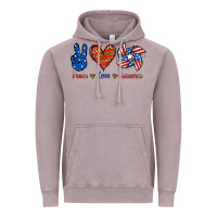 Vintage Zinc Peace Love America Vintage Hoodie - Jasminsmagicworld
