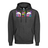 Charcoal Heather summer Zipper Hoodie - TumblerDesignByShophia