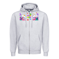 Heather Grey summer Zipper Hoodie - TumblerDesignByShophia
