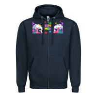 Navy summer Zipper Hoodie - TumblerDesignByShophia