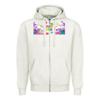 Oatmeal Heather summer Zipper Hoodie - TumblerDesignByShophia