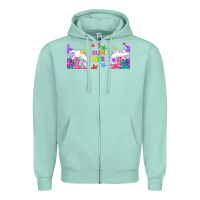 Seafoam summer Zipper Hoodie - TumblerDesignByShophia