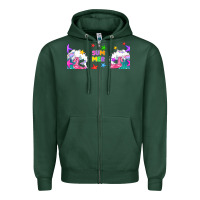 Sports Green summer Zipper Hoodie - TumblerDesignByShophia