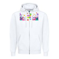 White summer Zipper Hoodie - TumblerDesignByShophia