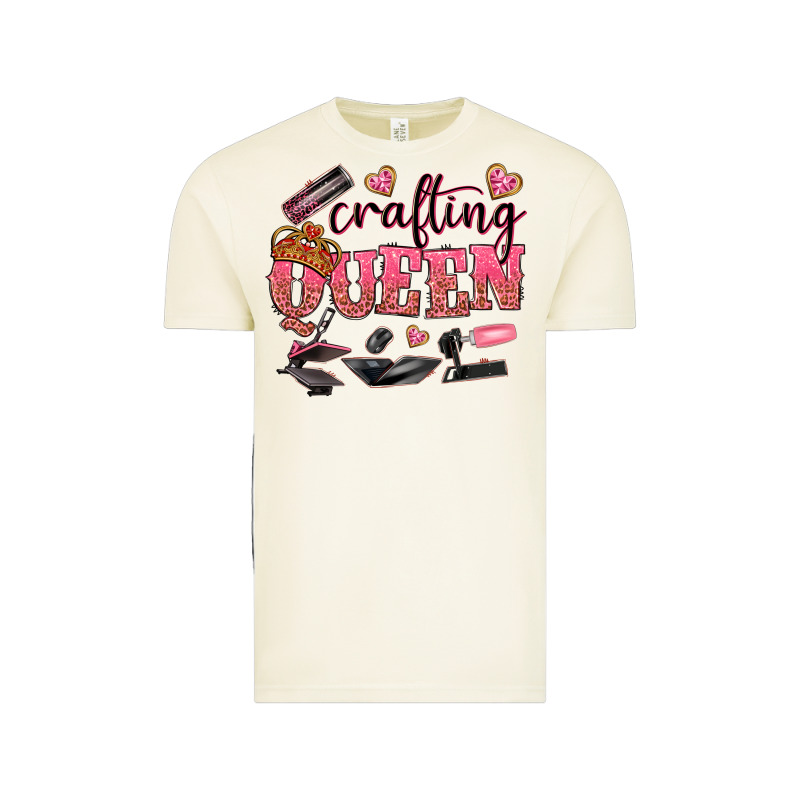 Crafting Queen Vintage Tee by NancyCooperArtShop | Teevron