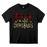 Black merry christmas Heavy Core Tee - JahusDesignShop