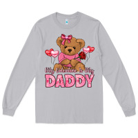 Moon Dust my valentine is my daddy Long Sleeve Tee - LillyAllenDesigns