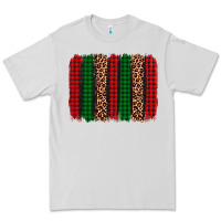 Dove Grey christmas glitter leopard brushstroke Premium Tee - AdoDesignShop