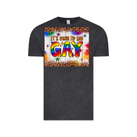 Vintage Black it's okay to say gay tumbler Vintage Tee - JahusDesignShop