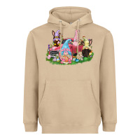 Mushroom Easter gnomies truck  Easter Day Heavyweight Hoodie - CowGirlArtShop