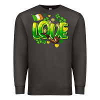 Smoke Love St. Patrick's Day Premium Sweatshirt - HowdyJamesFarm