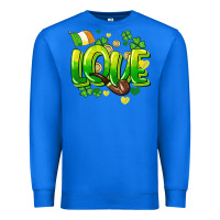 True Royal Love St. Patrick's Day Premium Sweatshirt - HowdyJamesFarm