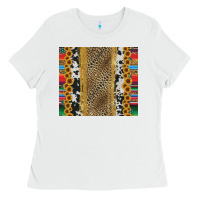 White western serape cowhide Ladies Tee - Jasminsmagicworld