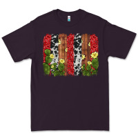 Plum cactus cowhide  brushstroke Premium Tee - AdoDesignShop
